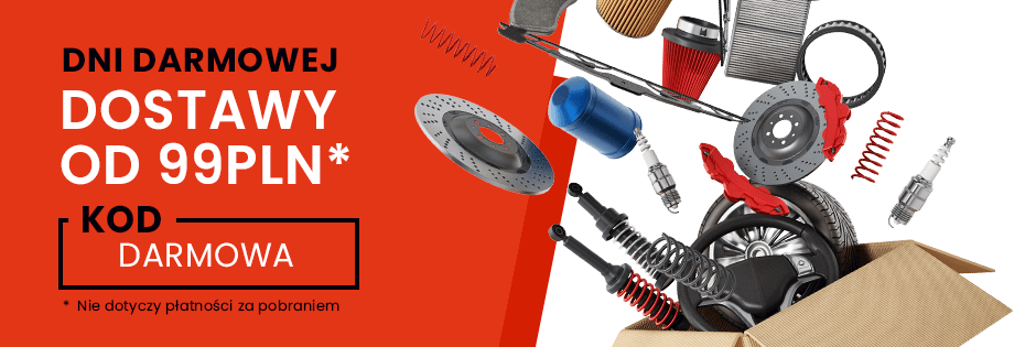 Darmowa dostawa od 99 PLN w iParts.pl